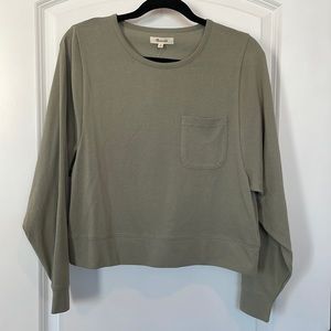 Madewell Dolman sleeve pocket tee
